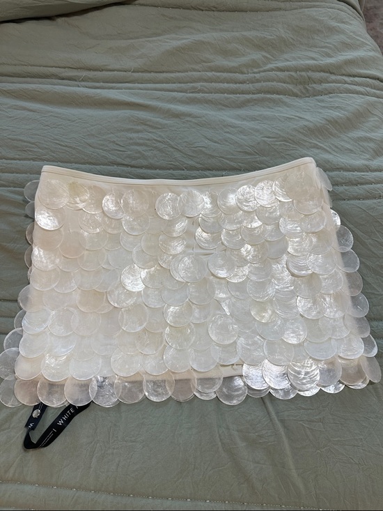 White Fox Boutique Dresses & Skirts - White Fox Boutique Aura Shell Mini Skirt and Top - White